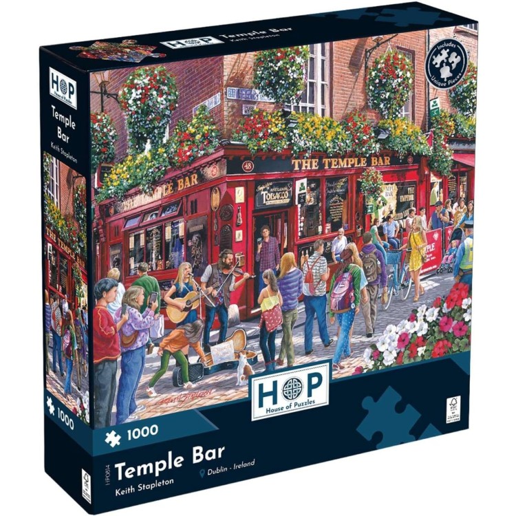 House of Puzzles Temple Bar 1000pc Puzzle