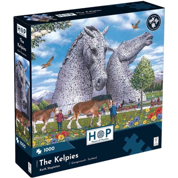 House of Puzzles The Kelpies 1000pc Puzzle