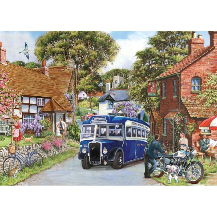 House of Puzzles Tight Corner 500pc Puzzle
