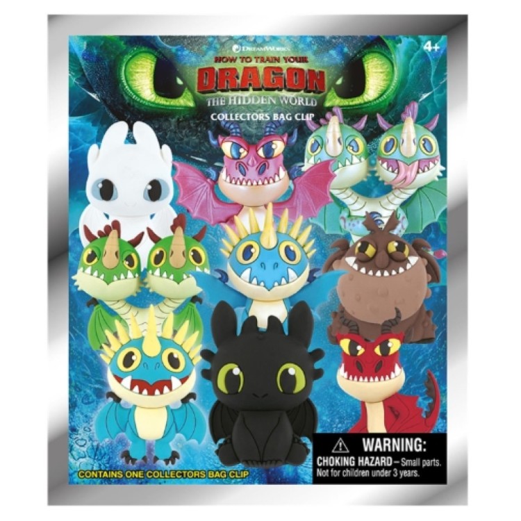 How to Train Your Dragon 3D Figural Bag Clip