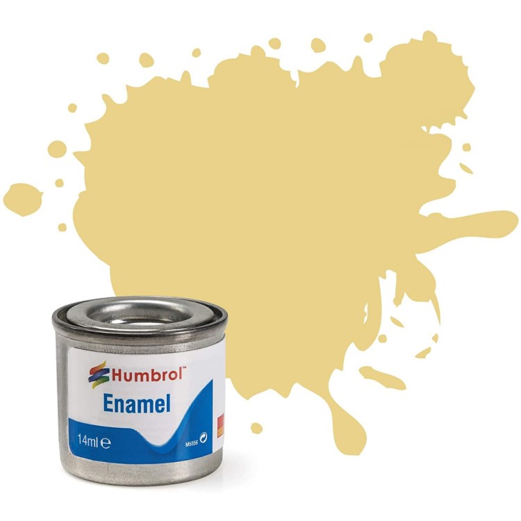 Humbrol Enamel Paint 103 Cream Matt 14ml