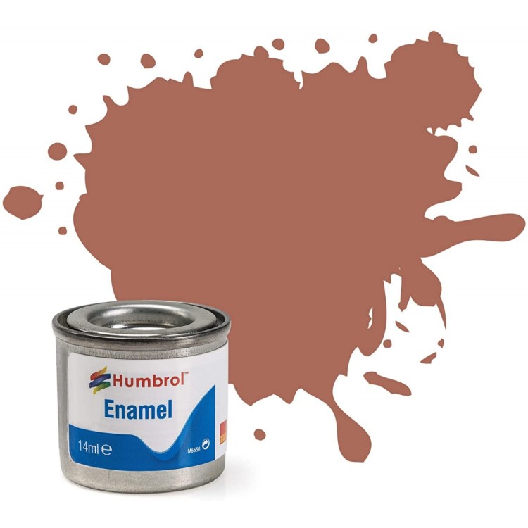 Humbrol Enamel Paint 113 Rust Matt 14ml