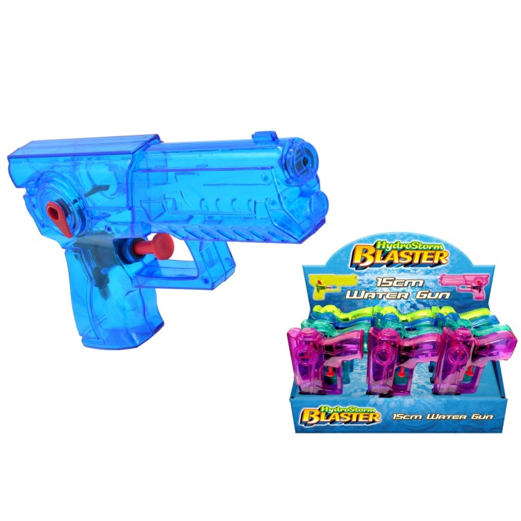 HydroStorm Transparent 15cm Water Pistol