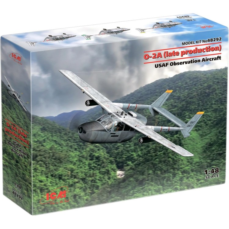 ICM 1:48 Cessna O-2A USAF Observation Aircraft (Late Production)