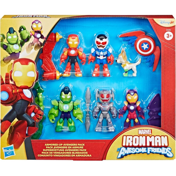 Iron Man & His Awesome Friends Armoured Up Avengers Pack