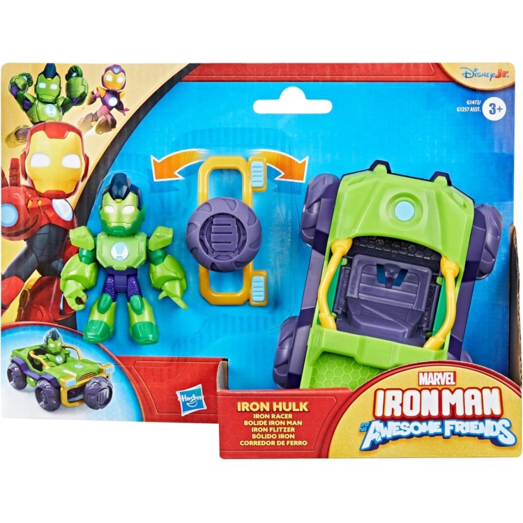 Iron Man & His Awesome Friends Iron Hulk Racer