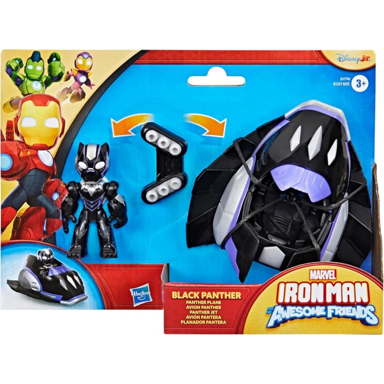 Iron Man & His Awesome Friends Panther Plane