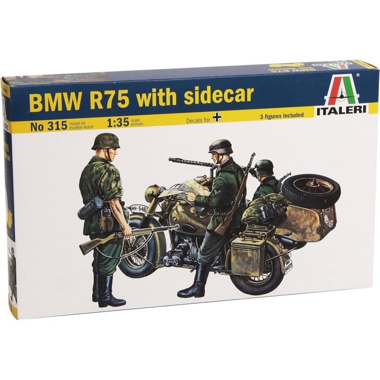 Italeri 1:35 BMW R75 with Sidecar