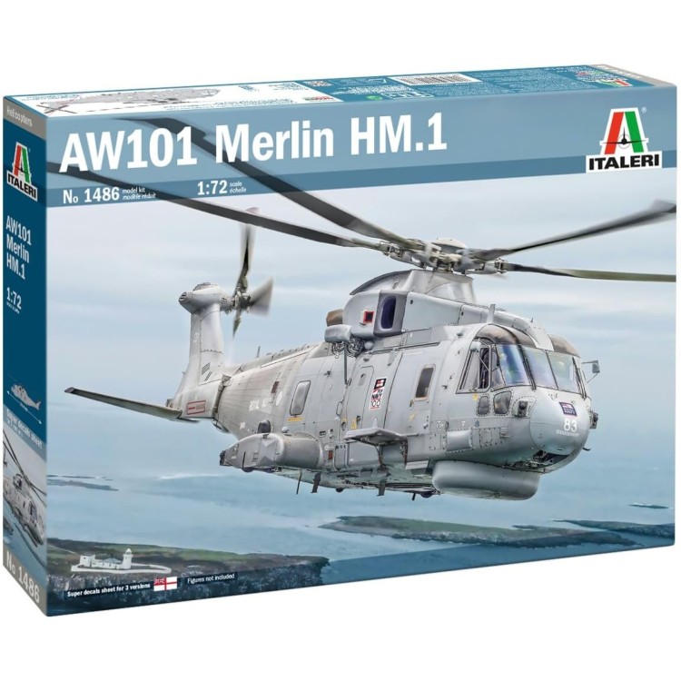 Italeri 1:72 AW101 Merlin HM.1