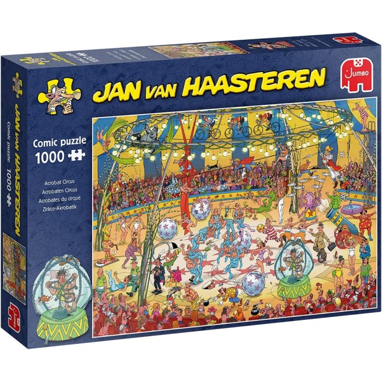 Jumbo Jan van Haasteren Acrobat Circus 1000pc Puzzle
