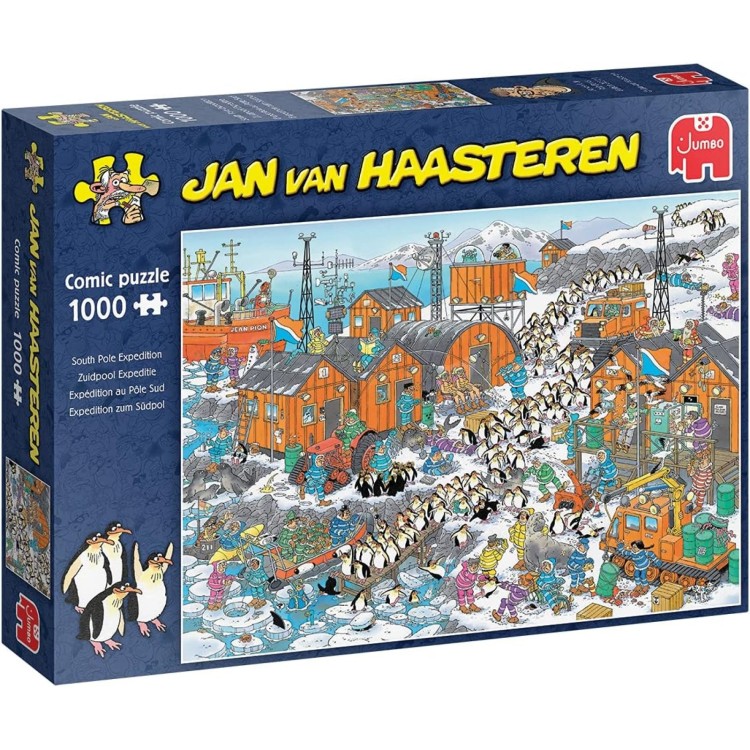 Jumbo Jan van Haasteren South Pole Expedition 1000pc Puzzle
