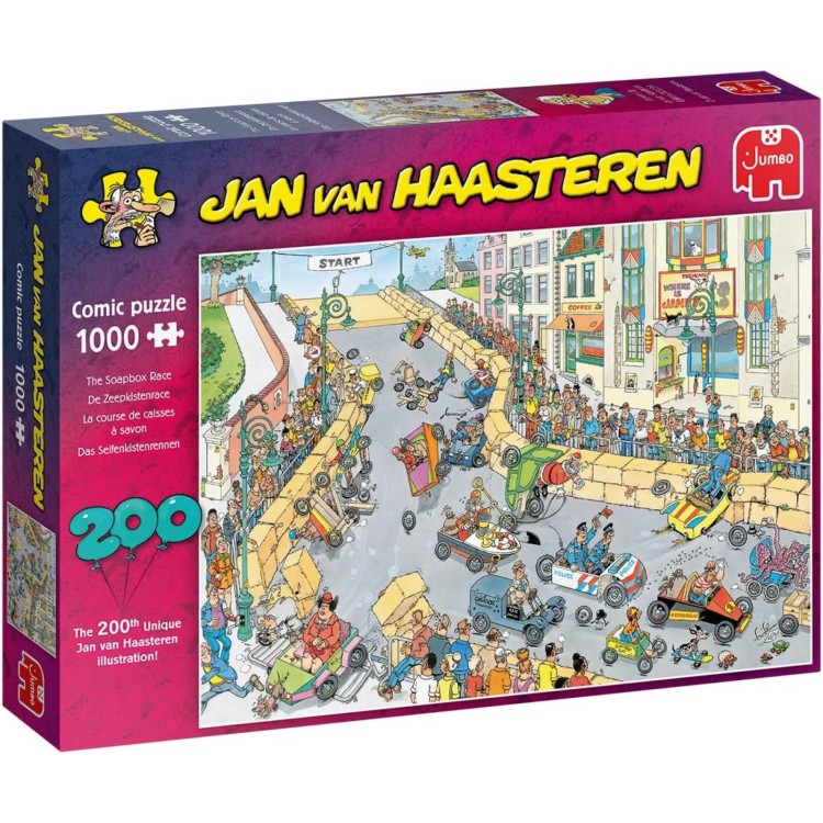 Jumbo Jan van Haasteren The Soapbox Race 1000pc Puzzle