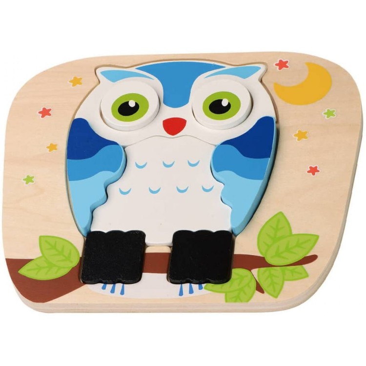 Jumini Raised Puzzle - Owl