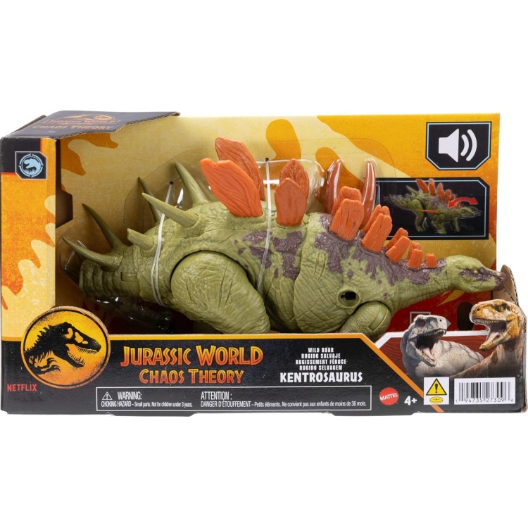 Jurassic World Chaos Theory Wild Roar Kentrosaurus Figure
