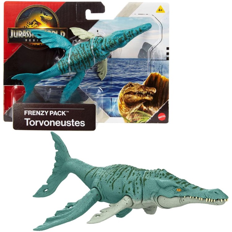 Jurassic World Rebirth Frenzy Pack Torvoneustes Figure