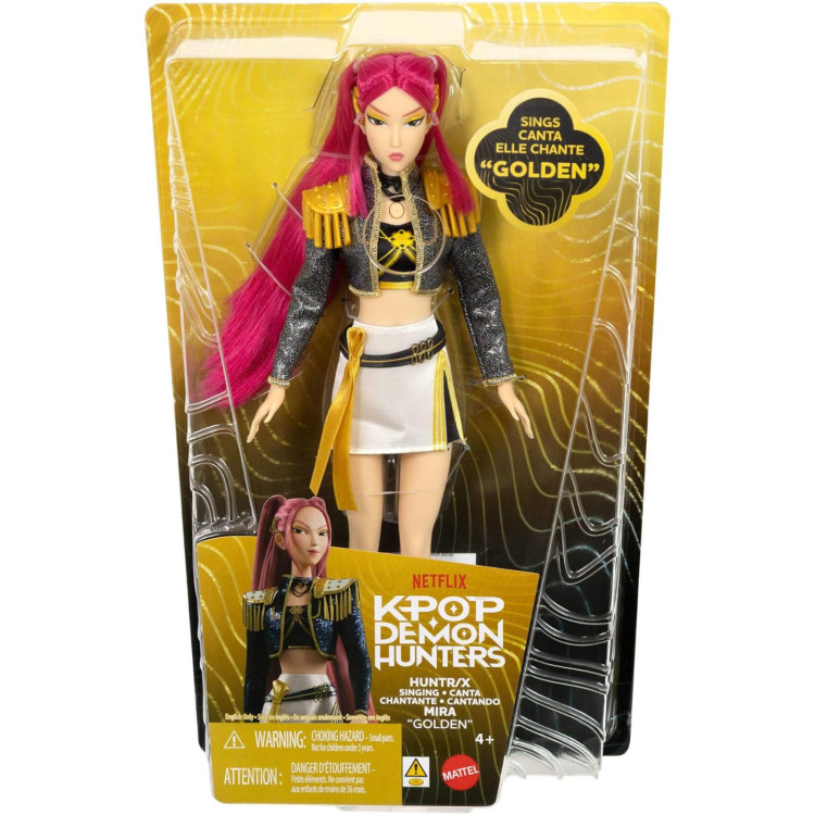 K-Pop Demon Hunters Golden Singing Doll - Mira