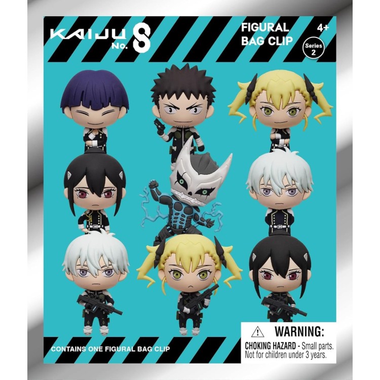 Kaiju No.8 3D Figural Bag Clip Series 2