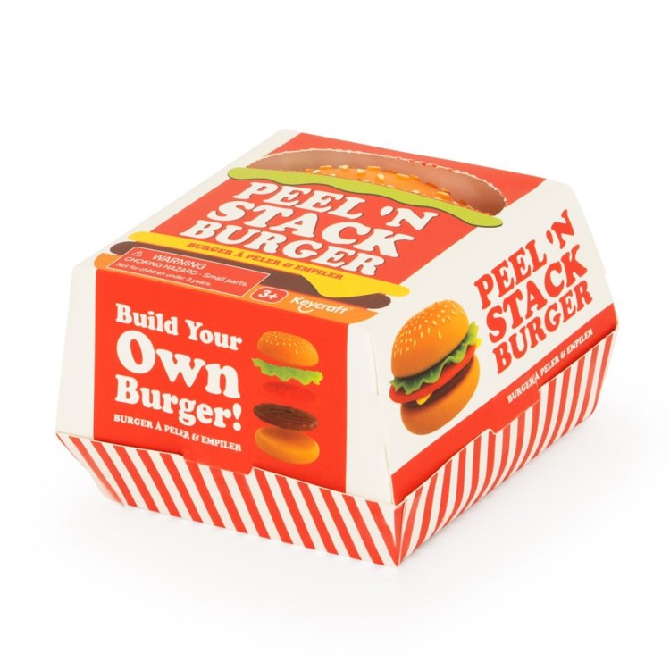 Keycraft Jumbo Peel N Stack Burger