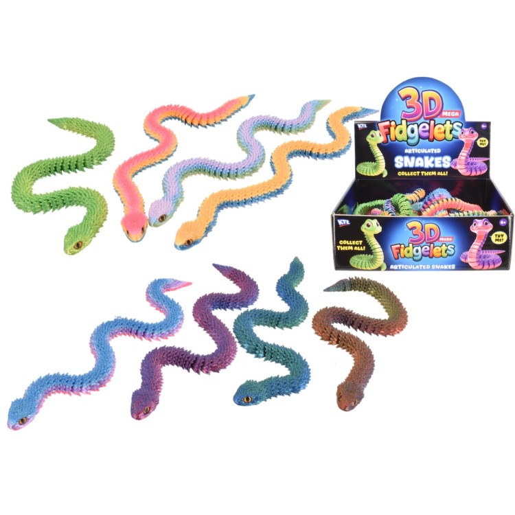 KTL 3D Fidgelets Snakes 