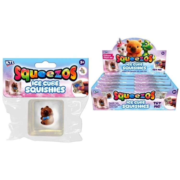 KTL Squeezos Ice Cube Squishes with Creature