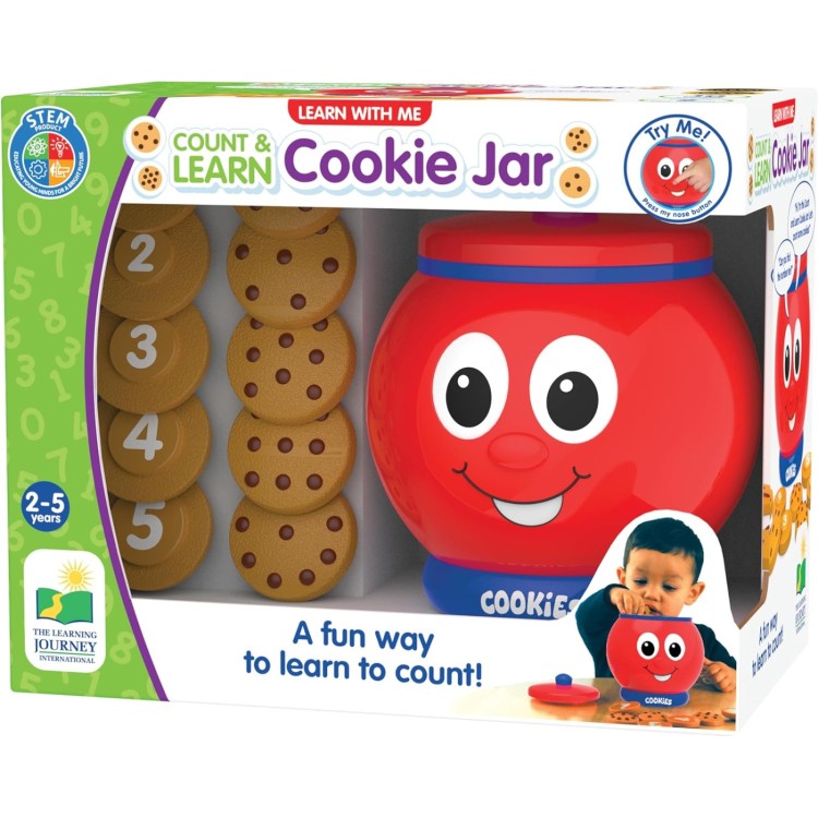 Learning Journey Count & Learn Cookie Jar