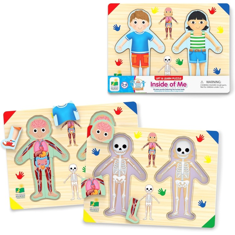 Learning Journey Lift & Learn Puzzle - My Body