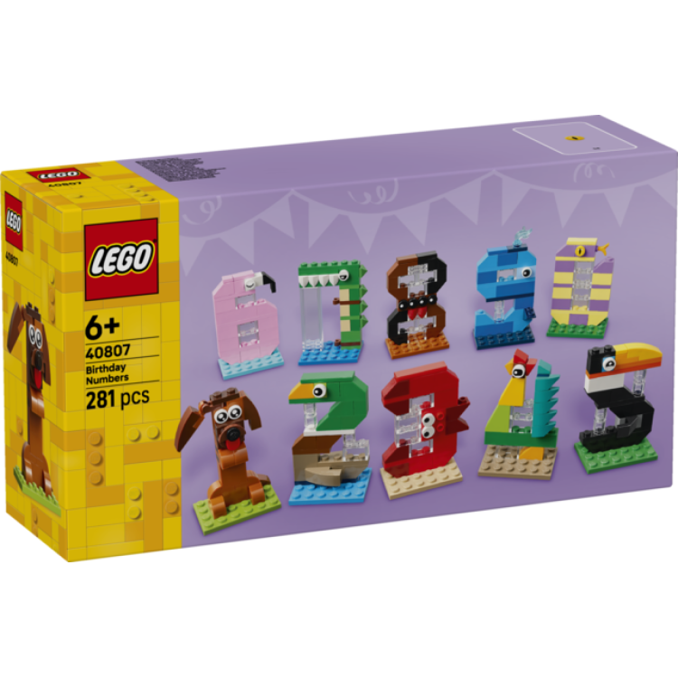 Lego 40807 Birthday Numbers