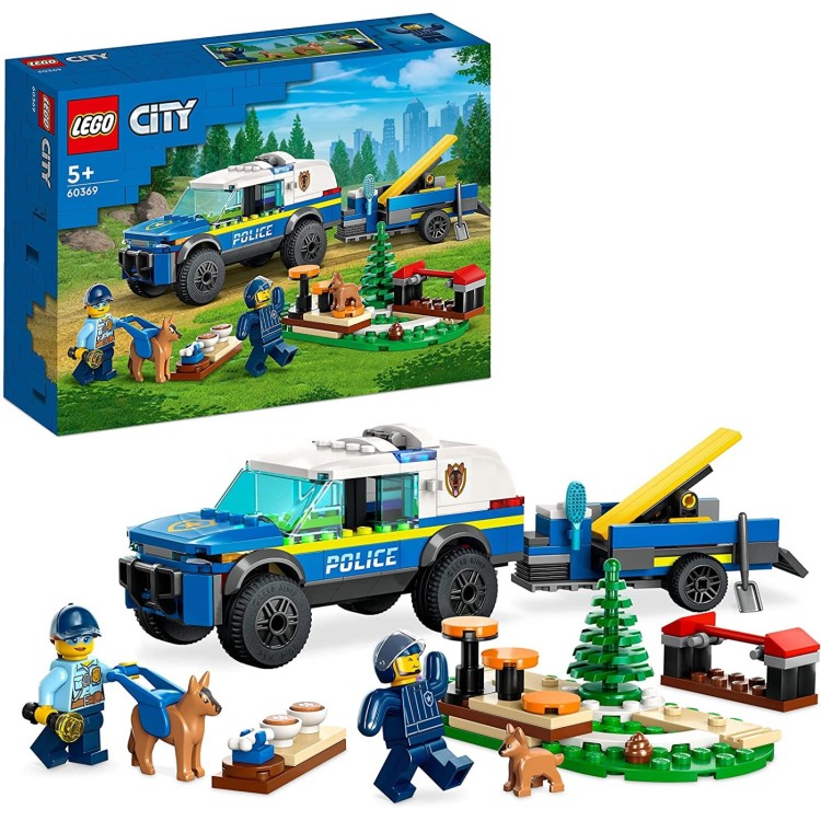 Lego City 60369 Mobile Police Dog Training