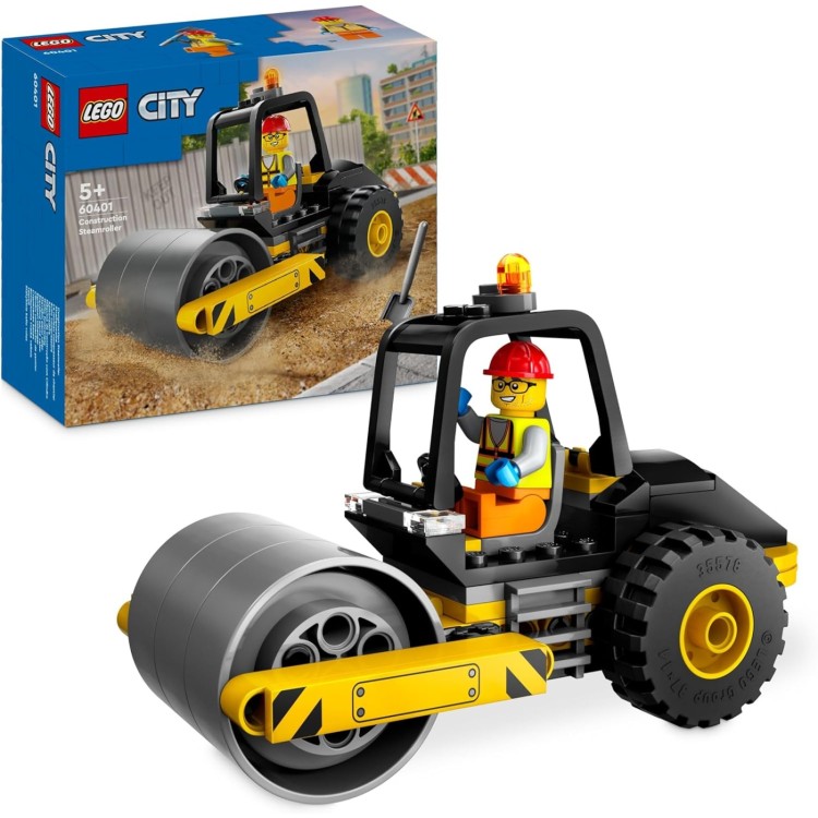 Lego City 60401 Construction Steamroller