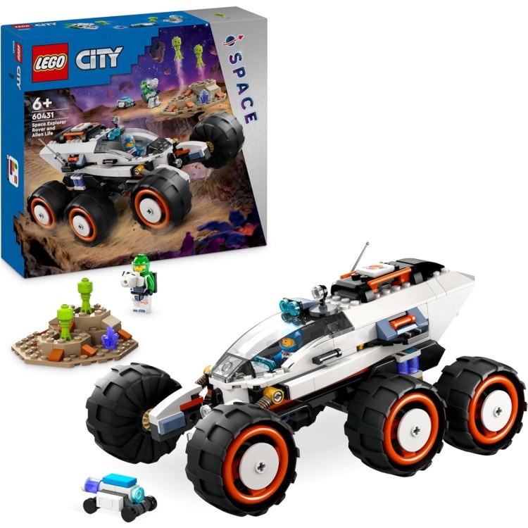 Lego City 60431 Space Explorer Rover and Alien Life