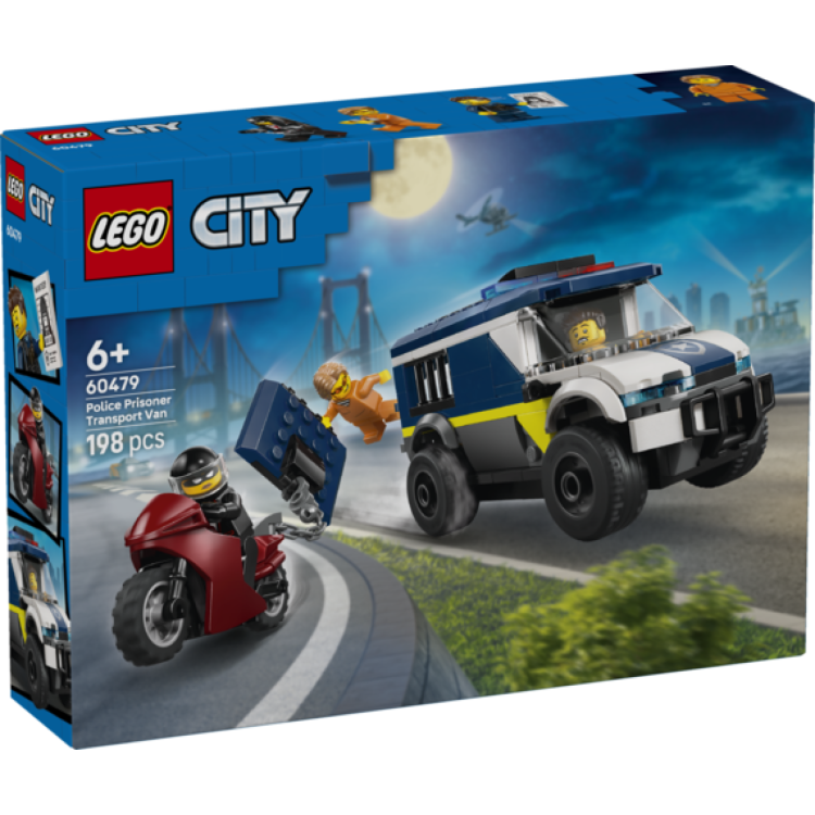 Lego City 60479 Police Prisoner Transport Van