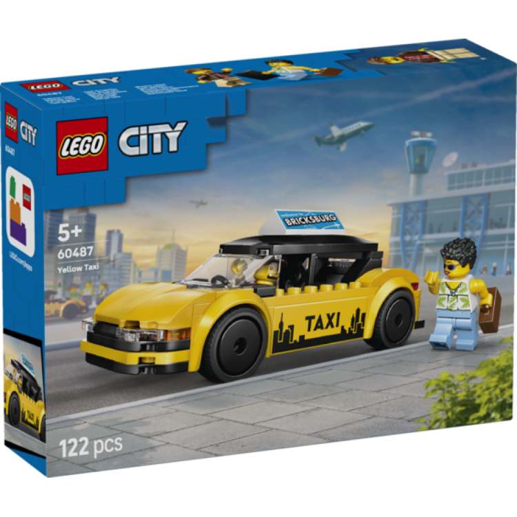 Lego City 60487 Yellow Taxi