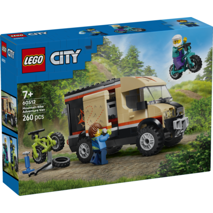 Lego City 60512 Mountain Bike Adventure Van