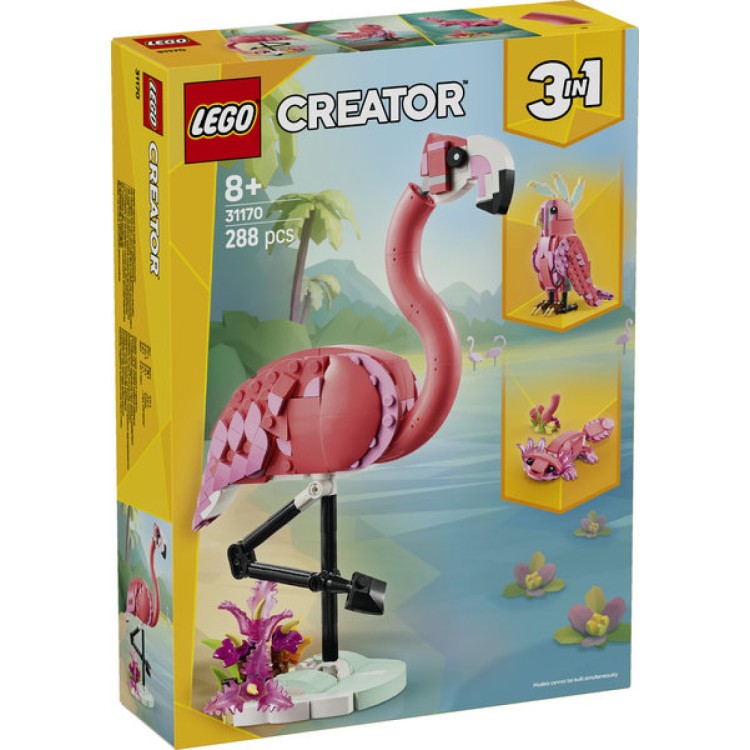Lego Creator 31170 Wild Animals: Pink Flamingo