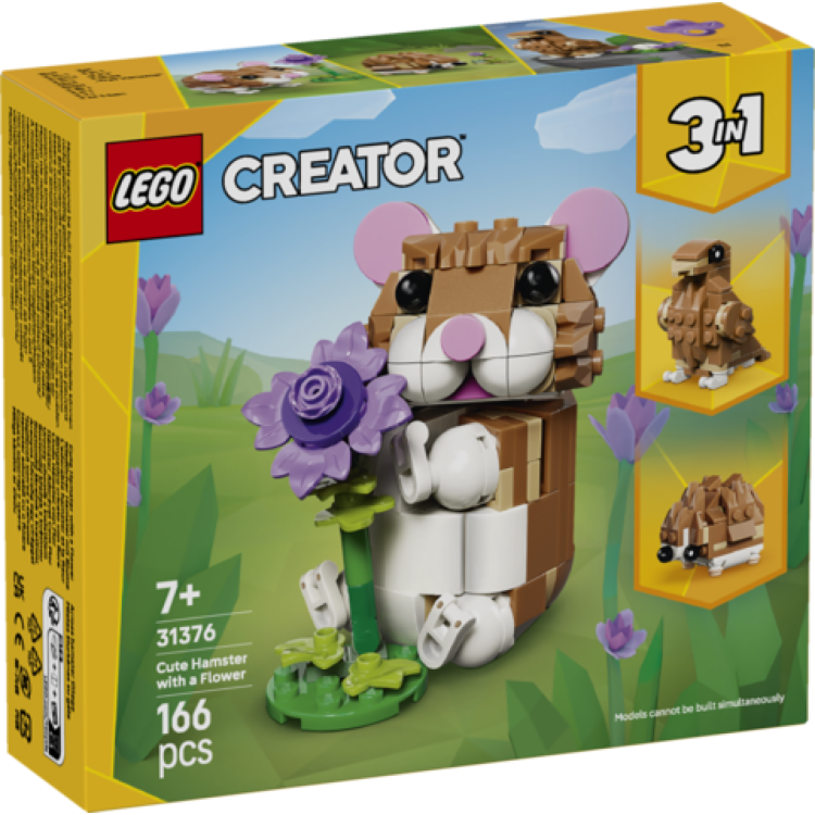 Lego Creator 31376 Cute Hamster with Flower