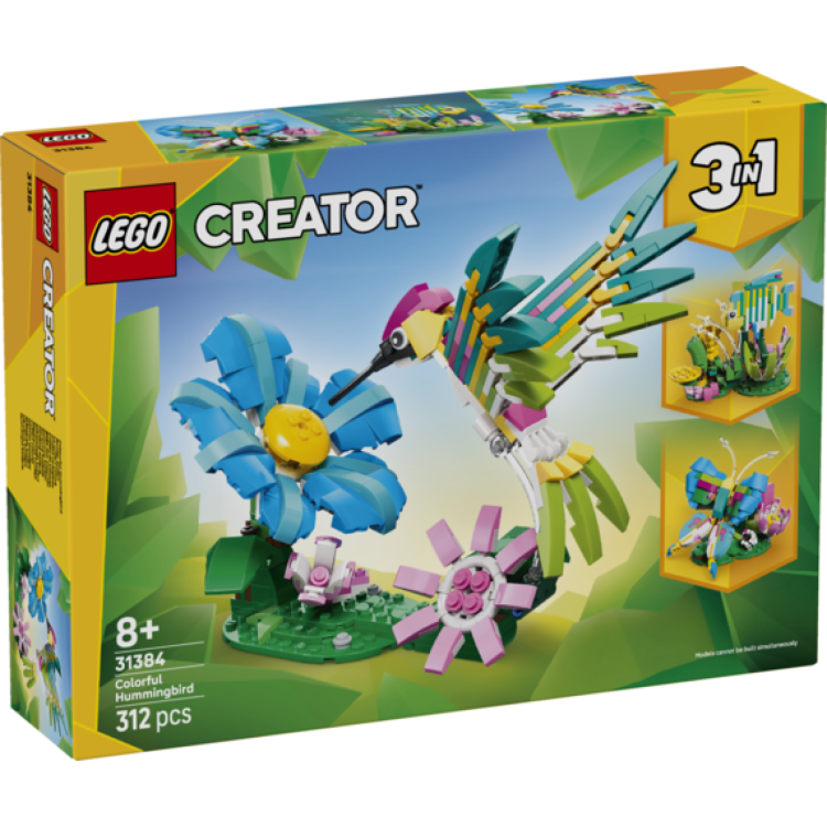 Lego Creator 31384 Wild Animals: Colourful Hummingbird