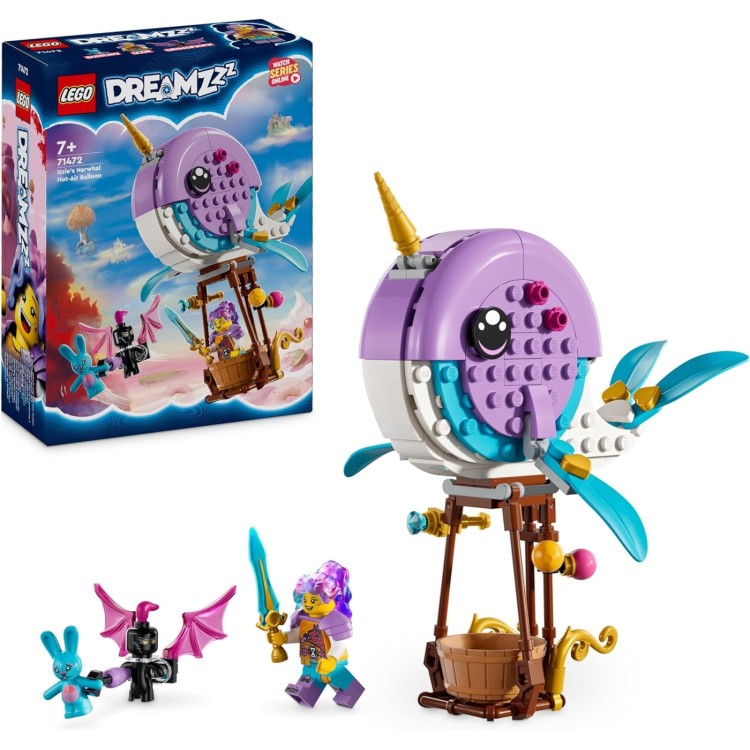 Lego Dreamzzz 71472 Izzie's Narwhal Hot-Air Balloon