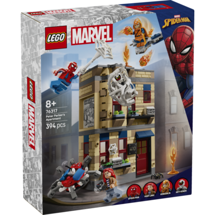 Lego Marvel 76317 Peter Parker's Apartment