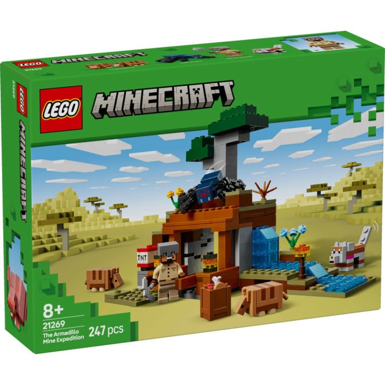 Lego Minecraft 21269 The Armadillo Mine Expedition