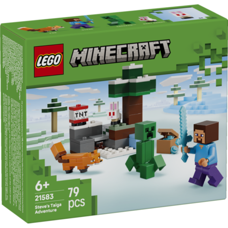 Lego Minecraft 21583 Steve's Taigo Adventure