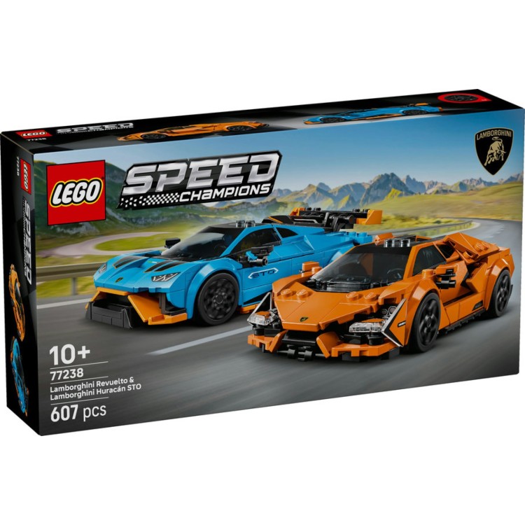 Lego Speed 77238 Lamborghini Revuelto & Huracan STO
