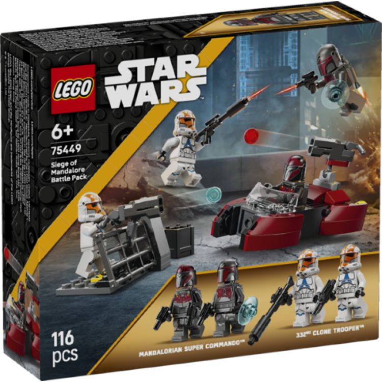 Lego Star Wars 75449 Siege of Mandalore Battle Pack