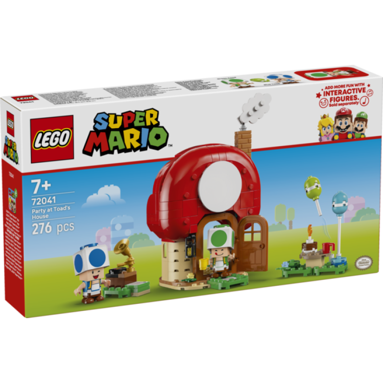 Lego Super Mario 72041 Party at Toad's House