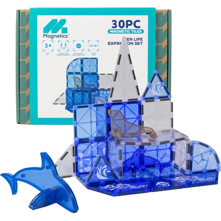 Magnetics Tiles Sea Life 30pc Expansion Set