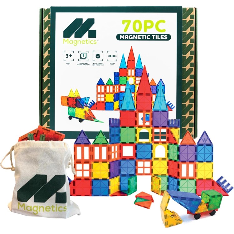 Magnetics Tiles 70pc Set