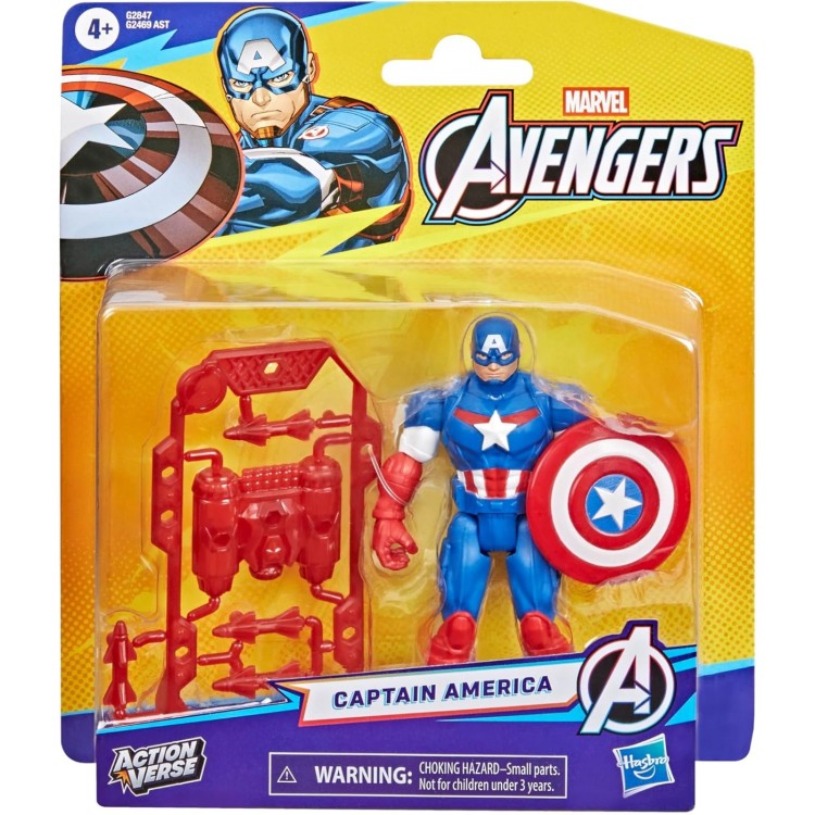 Marvel Avengers Action Verse Figure - Captain America