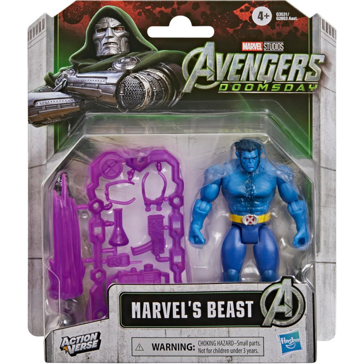 Marvel Avengers Doomsday Action Verse Figure - Marvels Beast