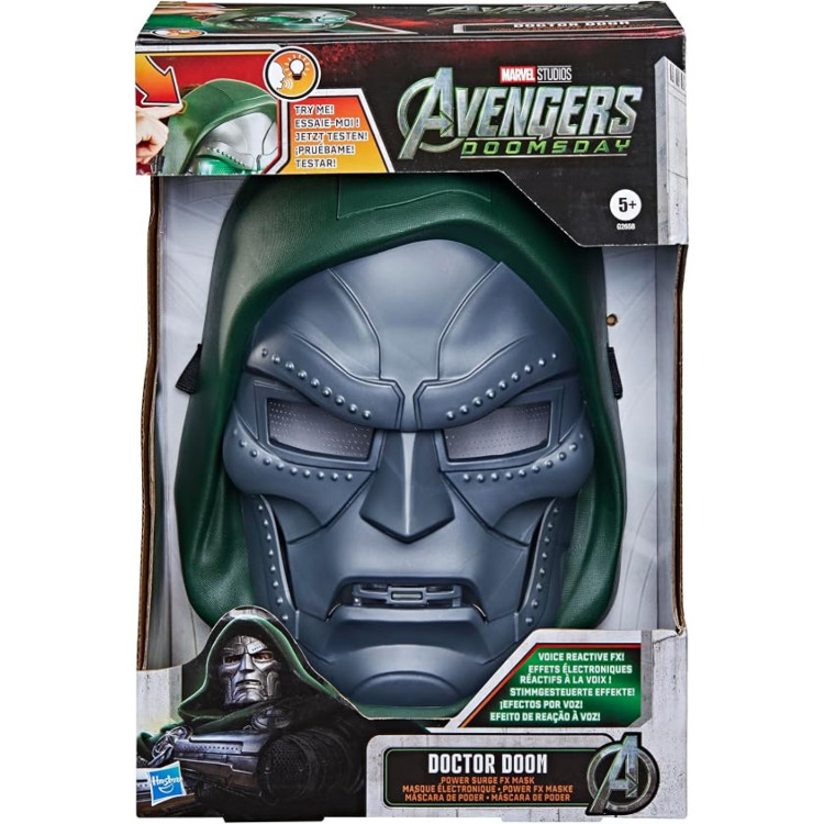 Marvel Avengers Doomsday Doctor Doom Power Surge FX Mask