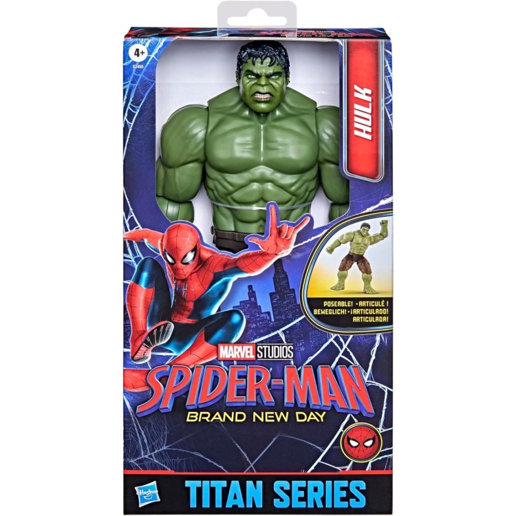 Marvel Spiderman Titan Hero Series Hulk Figure