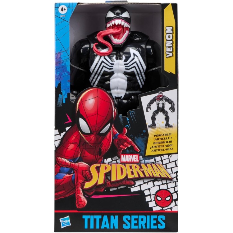 Marvel Spiderman Titan Hero Series Venom Figure